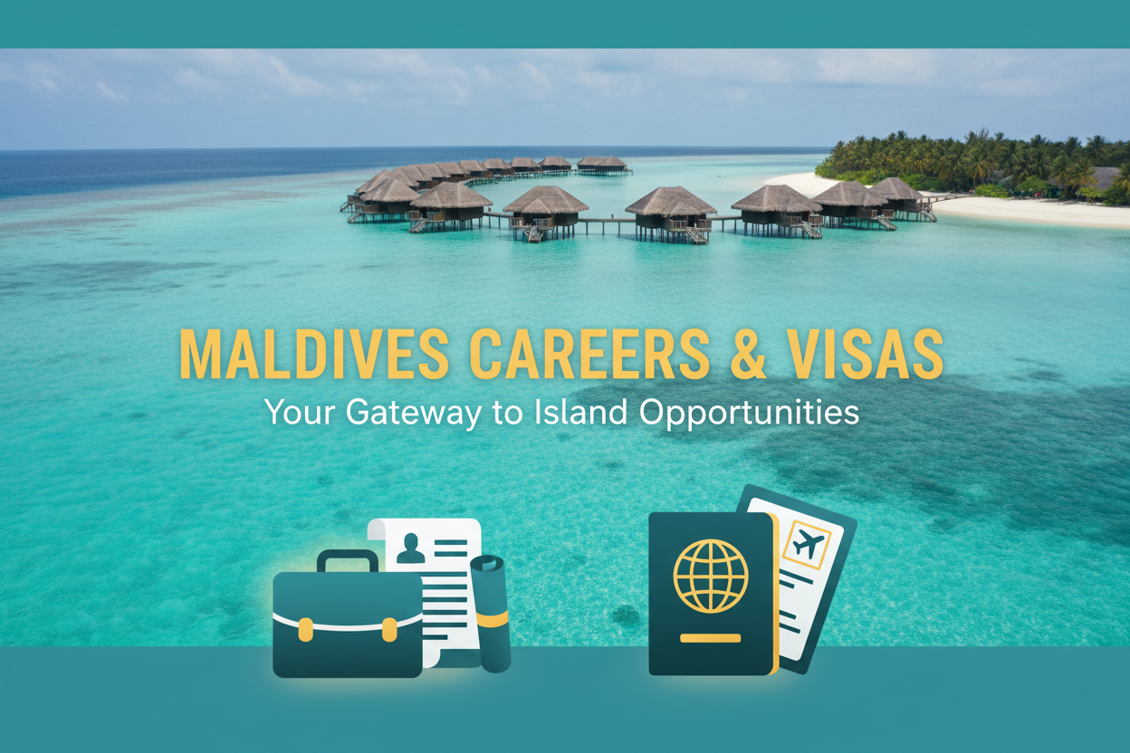 Get simple Jobs and Visa to Maldives